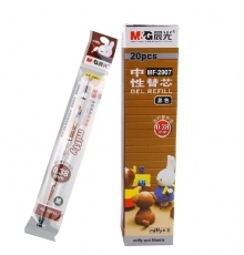 晨光 MG-2907 0.38mm 米菲全針管替芯（黑色，20支/盒）