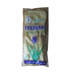 花仙子天然乳膠家用手套（L號，10雙/扎，300雙/箱）