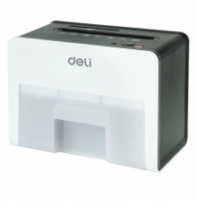 得力（Deli）9931 桌面型碎紙機(jī)（2.5L紙桶容量、精致小巧可碎卡、單次碎紙能力(70g/A5)4張S3級(jí)保密靜音設(shè)計(jì)）