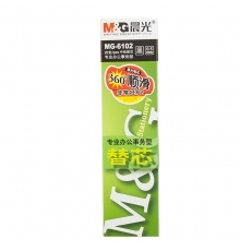 晨光 MG-6102 0.5mm子彈頭中性筆芯（黑色，20支/盒）按盒售
