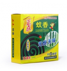 正點竹炭型無煙無味蚊香 A07（大盤裝五雙盤；54盒/箱）